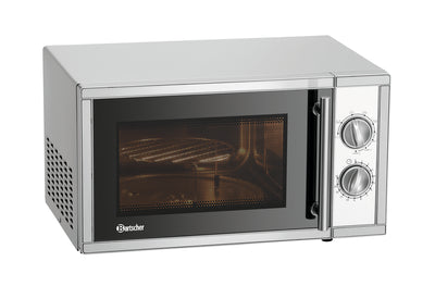 Bartscher microwave oven with grill 23 L – 900 W, grill 1000 W