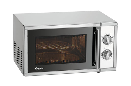Bartscher Mikrowellengerät mit Grill 23 L – 900 W, Grill 1000 W Bartscher