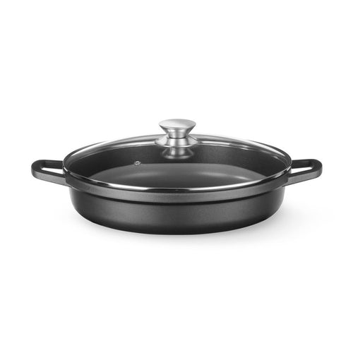 HENDI Kasserolle Antihaft 4,3 L – Aluminiumguss, induktionsgeeignet