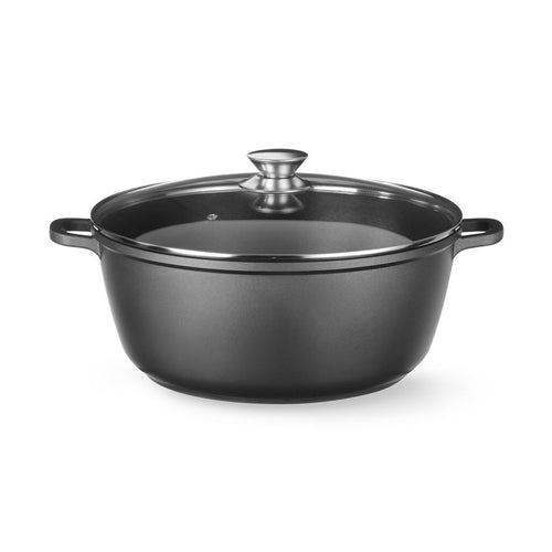 HENDI Kasserolle Antihaft 7 L – Aluminiumguss, induktionsgeeignet