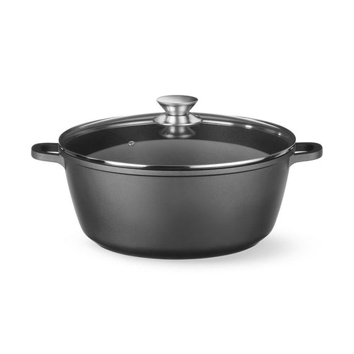 HENDI Kasserolle Antihaft 7,5 L – Aluminiumguss, induktionsgeeignet