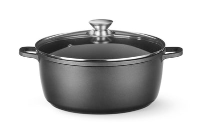 HENDI Kasserolle Antihaft 9 L – Aluminiumguss, induktionsgeeignet