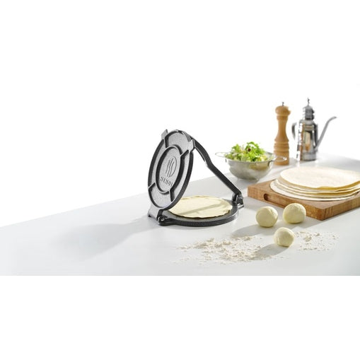 HENDI Tortillapresse Gusseisen – für Tortillas bis Ø 200 mm