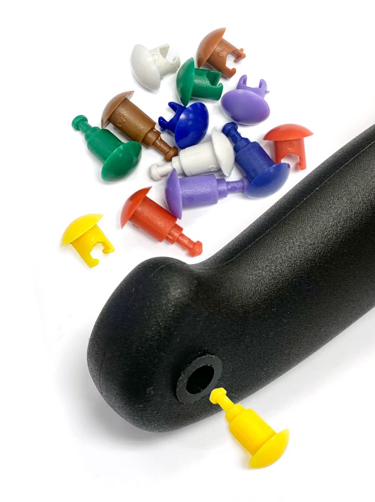 HENDI Pizzaschneider – schwarz, 230 mm HENDI