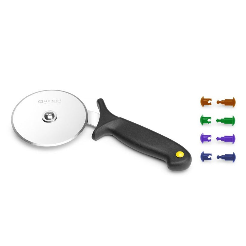 HENDI Pizzaschneider – schwarz, 230 mm HENDI