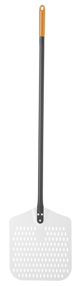 HENDI Pizzaschaufel quadratisch, perforiert – 305 × 1320 mm