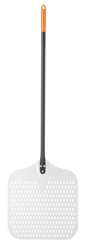 HENDI Pizzaschaufel quadratisch, perforiert – 405 × 1320 mm