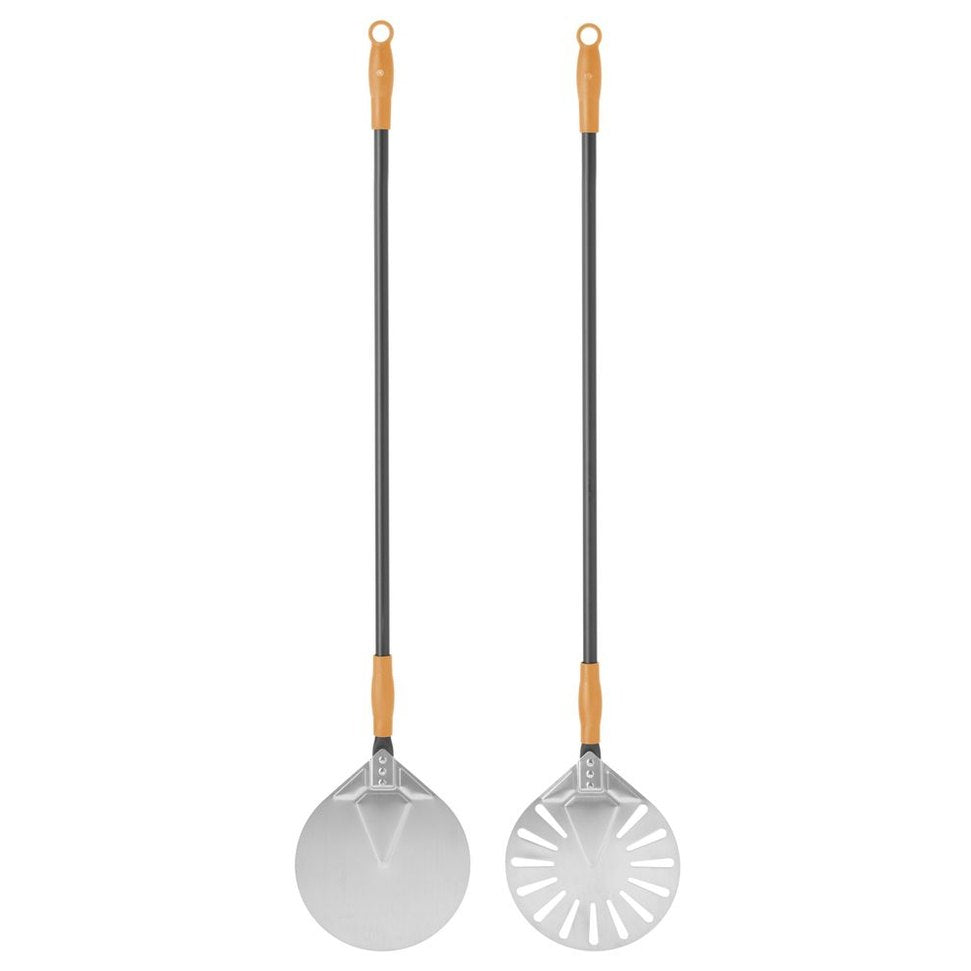 Pizzaschaufel, rund, HENDI, perforiert, 230x1200mm HENDI