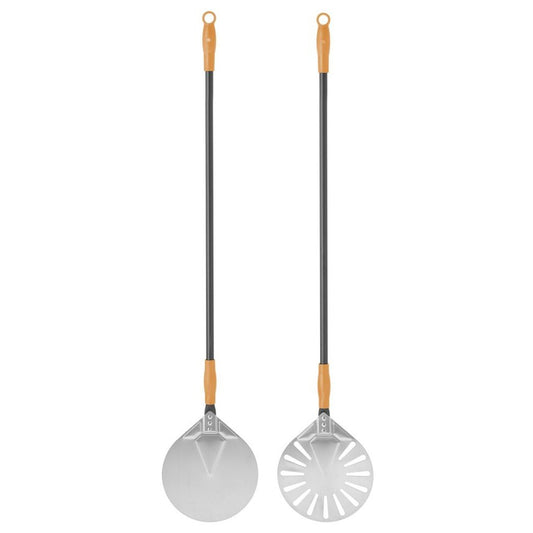 Pizzaschaufel, rund, HENDI, perforiert, 230x1200mm HENDI