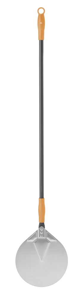 HENDI Pizzaschaufel rund, mit Schiebegriff – 230 × 1200 mm