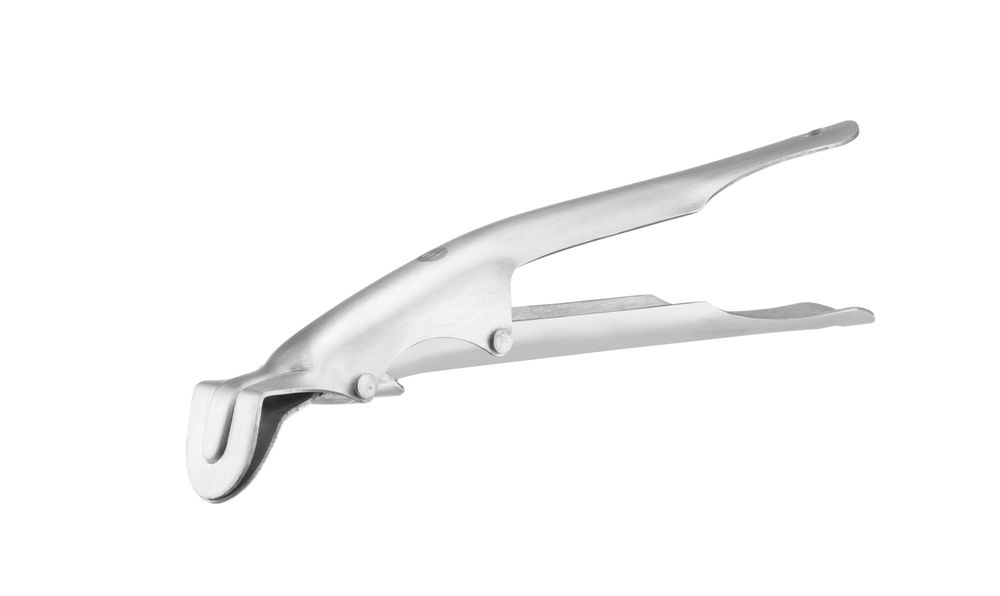 HENDI Pizzablechhalter – Edelstahl, Länge 190 mm