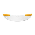 HENDI Pizza-Wiegemesser – 50 cm Klinge, Halbmondform