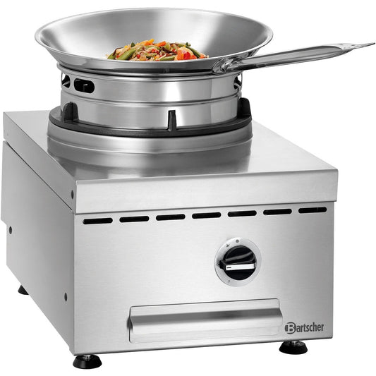 Gas-Wok-Tischherd, 1 Brenner à 11.5 kW Bartscher