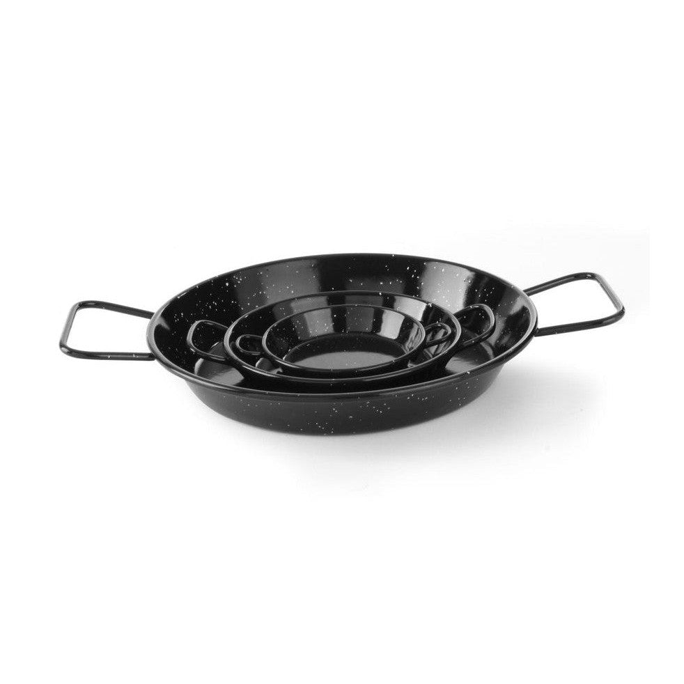 HENDI Paellapfanne emailliert – Ø100 × H20 mm HENDI