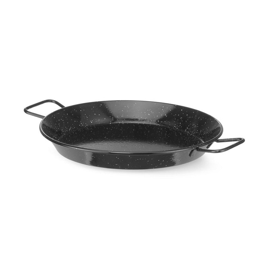 HENDI Emaillierte Pfanne Ø 300 mm – 2 Griffe, spülmaschinengeeignet