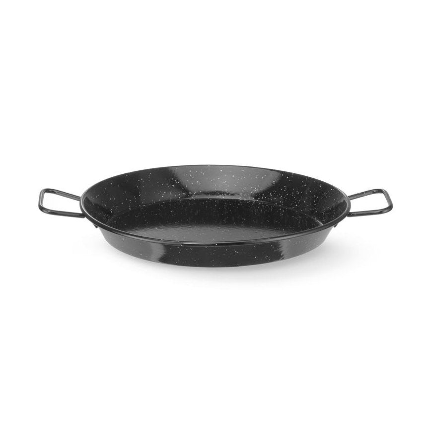 HENDI Emaillierte Pfanne Ø 300 mm – 2 Griffe, spülmaschinengeeignet