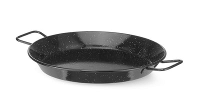 HENDI Emaillierte Pfanne Ø 340 mm – 2 Griffe, spülmaschinengeeignet