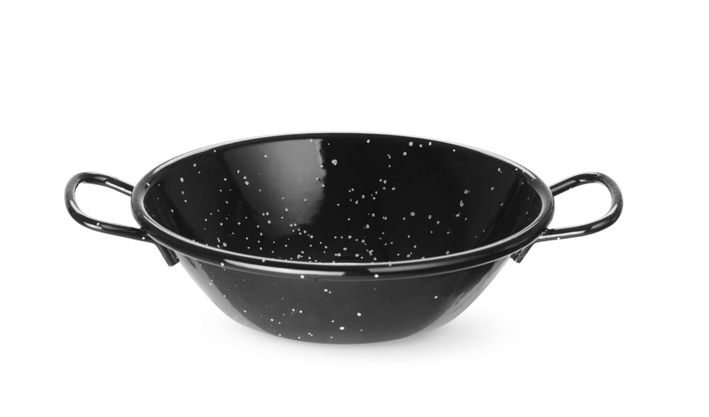 HENDI Paellaschüssel emailliert – 0,2 L, Ø145 × H40 mm HENDI