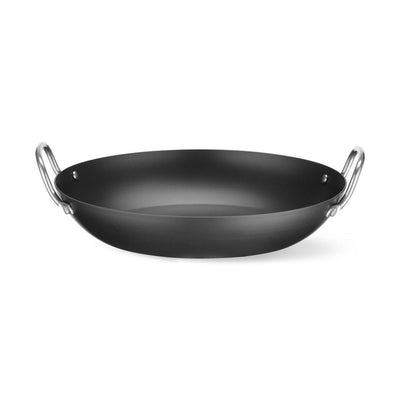 HENDI Serving Pan Carbon Steel – Ø 264 mm, 2 Handles