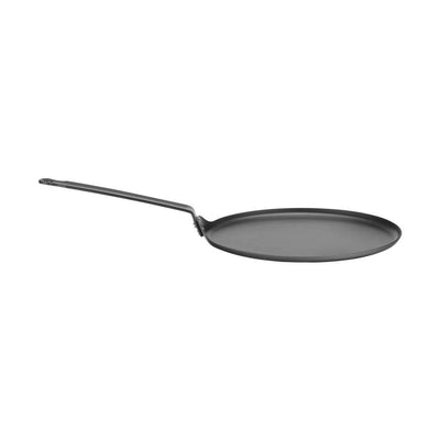HENDI Crêpe Pan Carbon Steel – Ø 282 mm, Flat Base