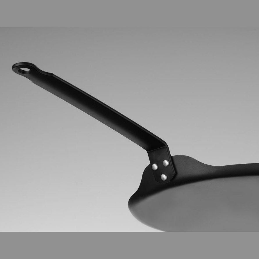 HENDI Crêpe-Pfanne Karbonstahl – Ø 282 mm, flacher Boden
