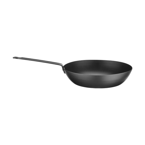 HENDI Wok Karbonstahl Ø 304 mm – backofentauglich bis 220 °C