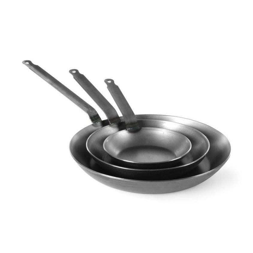 HENDI Bratpfanne Walzstahl – Ø 320 mm, H 50 mm HENDI