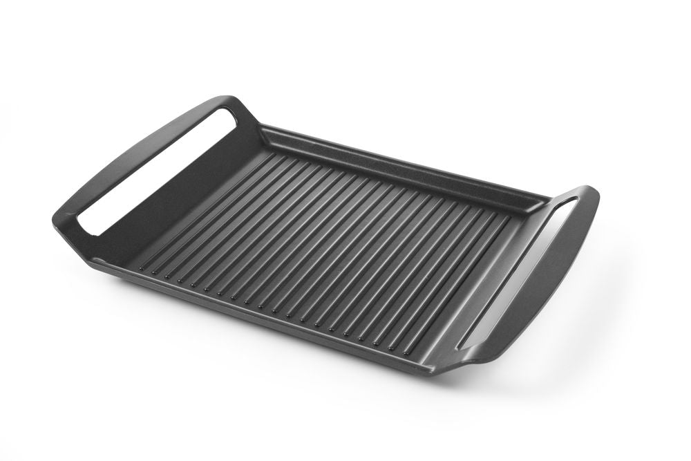 HENDI Grillplatte für Induktionskocher – 390 × 260 mm HENDI