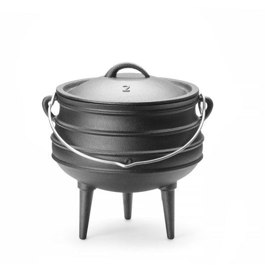 Gusseisentopf, HENDI, Schwarz, ⌀245x H 280mm HENDI