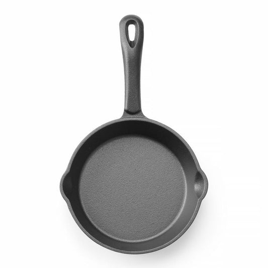 Gusseisenpfanne, HENDI, Schwarz, ⌀165x H 35mm HENDI