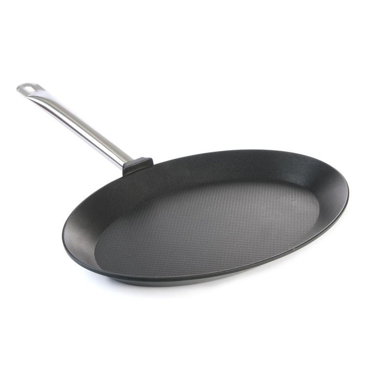 Fischpfanne - oval Titanium Professional, HENDI, 400x275x H 35mm HENDI