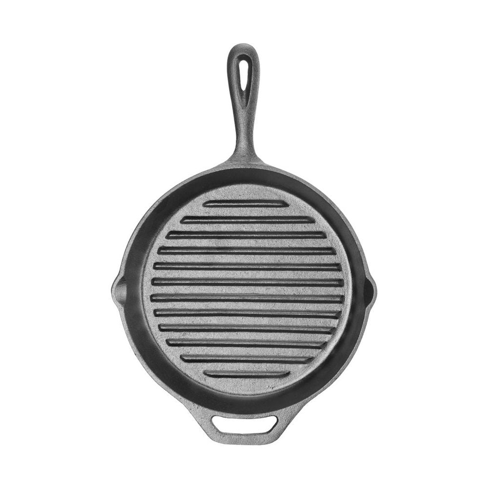 HENDI Gusseisen-Grillpfanne 398 × 265 mm – mit 2 Ausgüssen