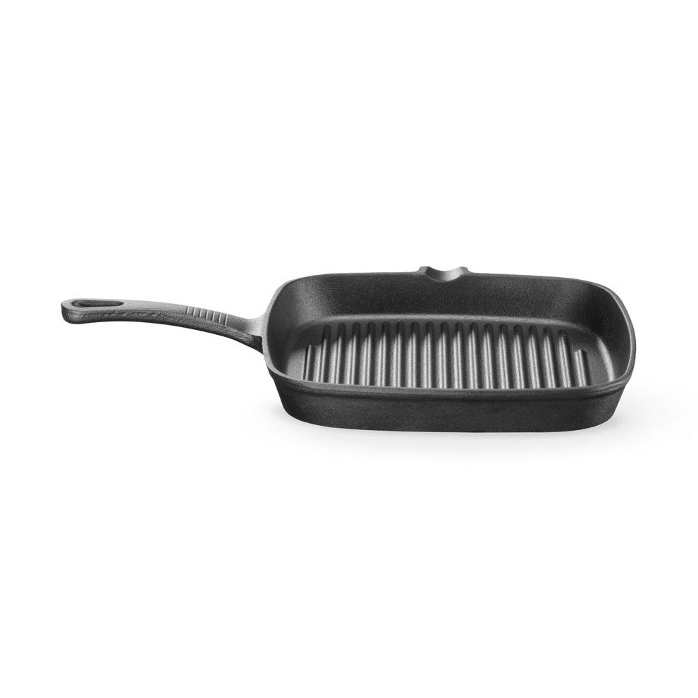 HENDI Gusseisen-Grillpfanne – mit 1 Ausguss