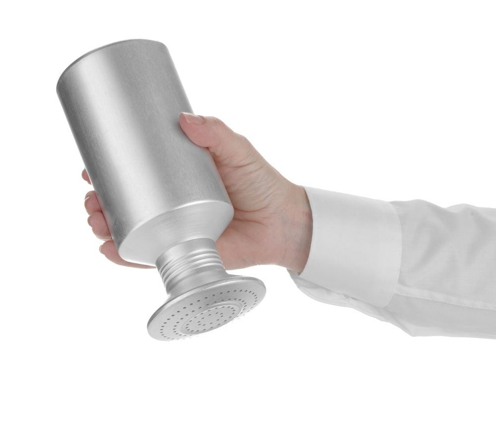 HENDI Salzstreuer Aluminium – Ø 80 mm, Höhe 195 mm
