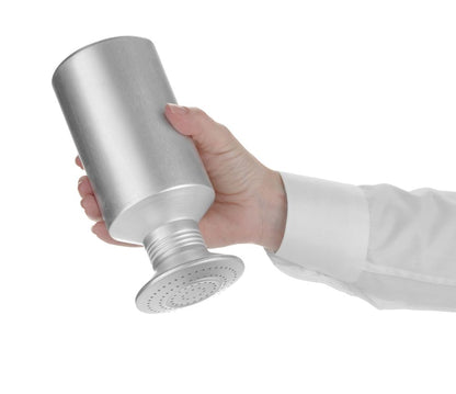HENDI Salzstreuer Aluminium – Ø 80 mm, Höhe 195 mm