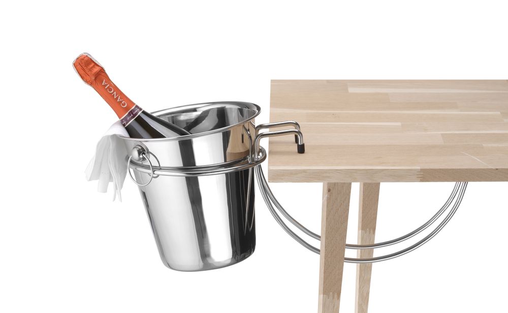 BarUp Halter für Sektkühler – Tischmontage, bis Ø 180 mm