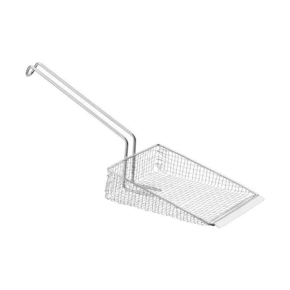 HENDI Frittierschaufel – Edelstahl, 150 mm Drahtgriff HENDI