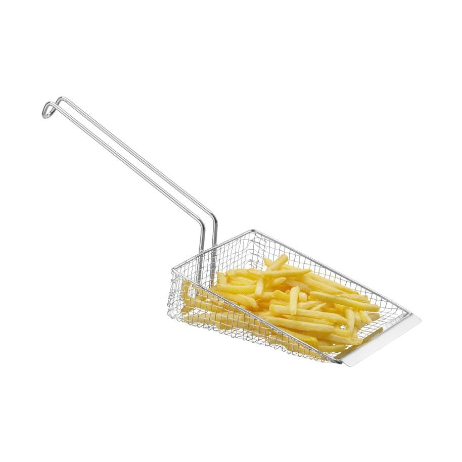 HENDI Frittierschaufel – Edelstahl, 150 mm Drahtgriff HENDI