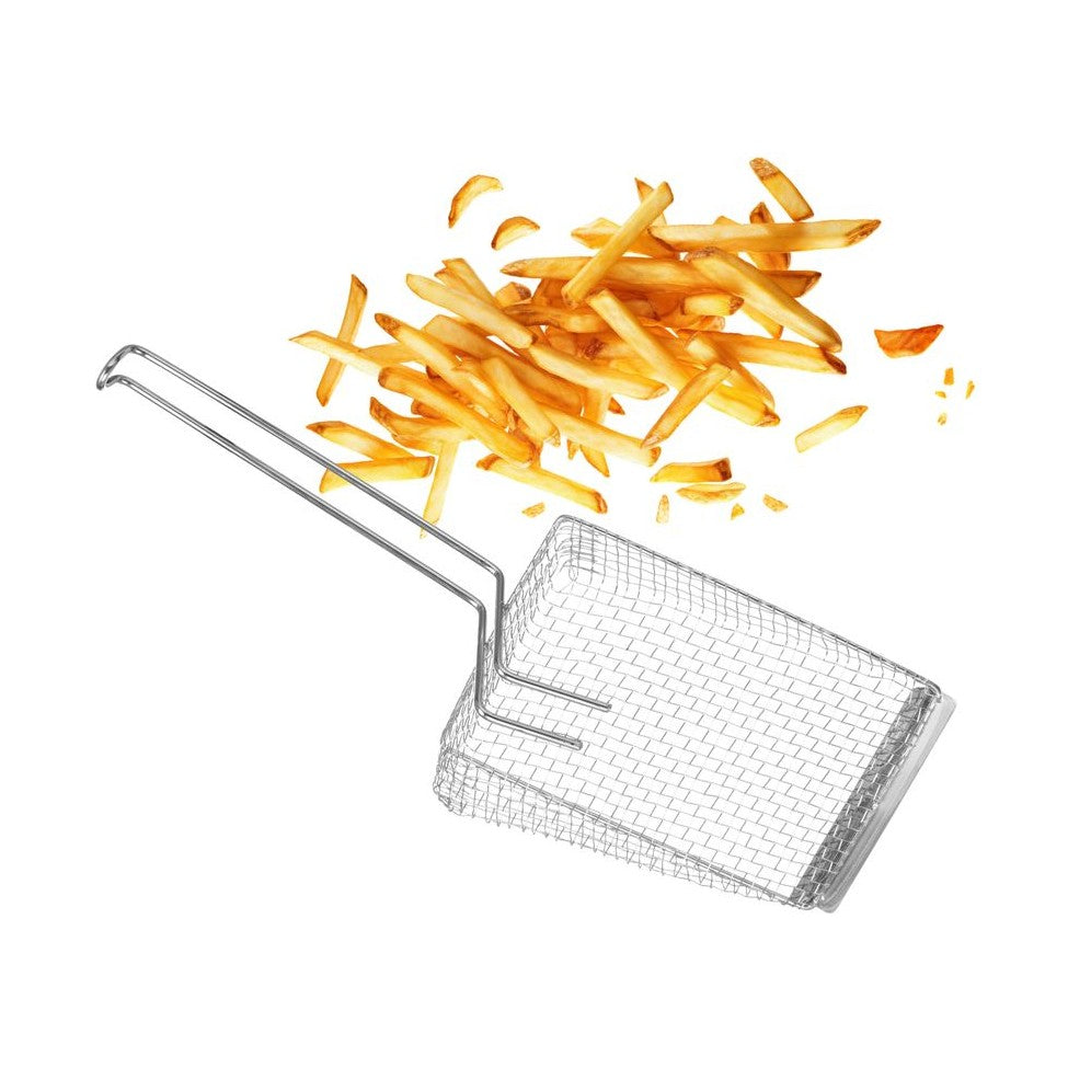 HENDI Frittierschaufel – Edelstahl, 150 mm Drahtgriff HENDI