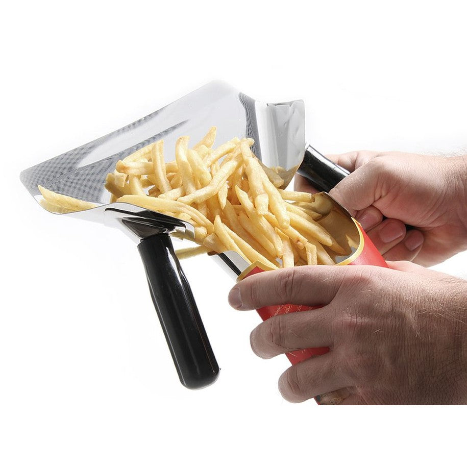 Pommes- und Nacho-Schaufel, HENDI, Schwarz, 230x220mm HENDI