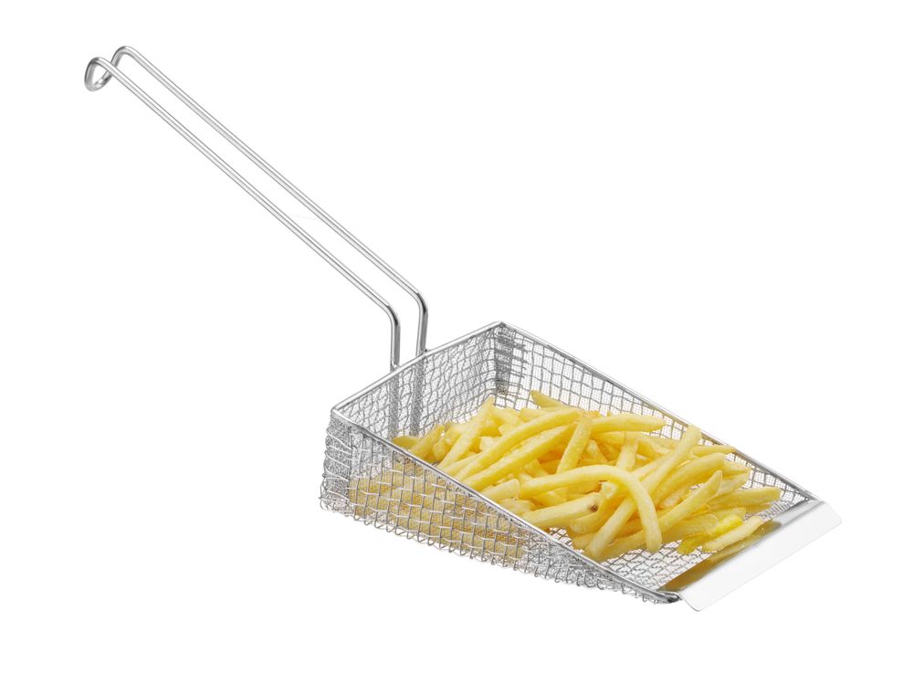 HENDI Frittierschaufel – 335 × 175 mm, doppelmaschig HENDI