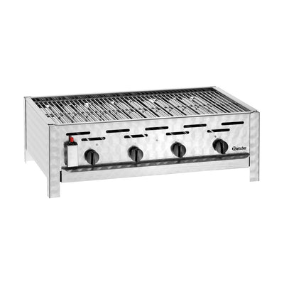 Bartscher Gas Table Griddle TB1470R – 4 Burners, 14.7 kW