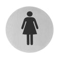 Türschilder, HENDI, Toilette, ⌀75mm HENDI