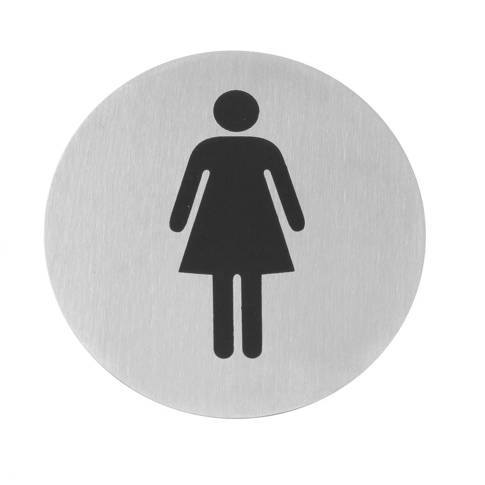 Türschilder, HENDI, Toilette, ⌀75mm HENDI