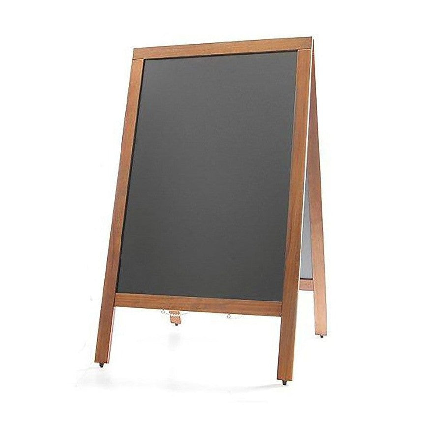 HENDI Kundenstopper Kreidetafel – H 1200 mm, Holzrahmen HENDI