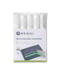HENDI Kreidemarker 6 mm – 5 × Weiss HENDI