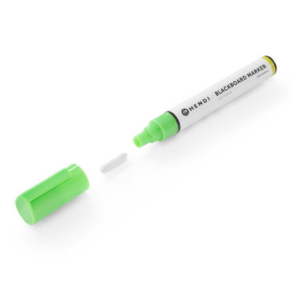 HENDI Kreidemarker 6 mm – 5 Stück, 4 Farben