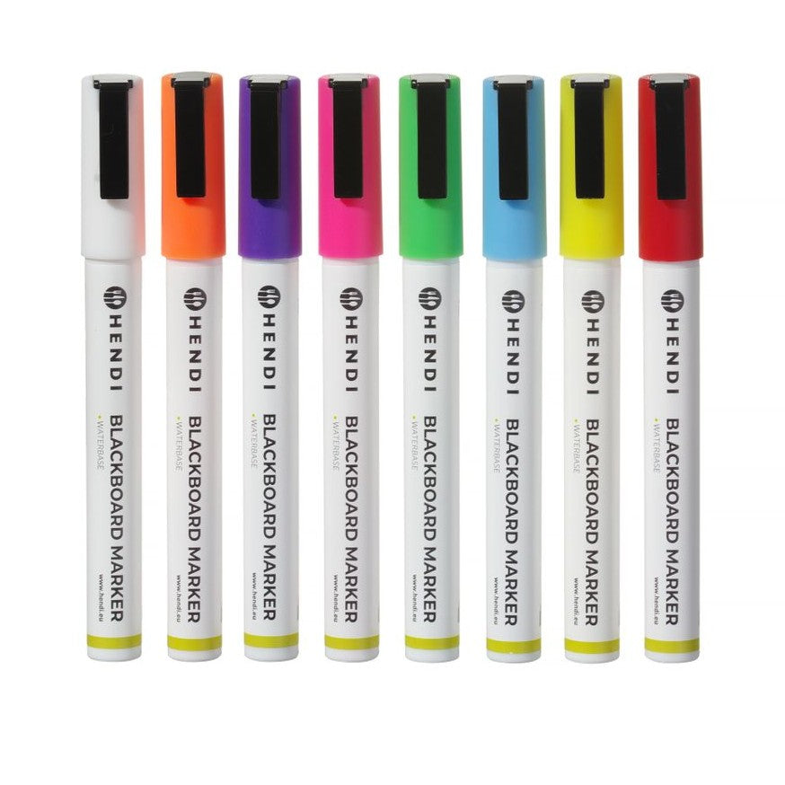 HENDI Kreidemarker 3 mm – 8 Farben HENDI