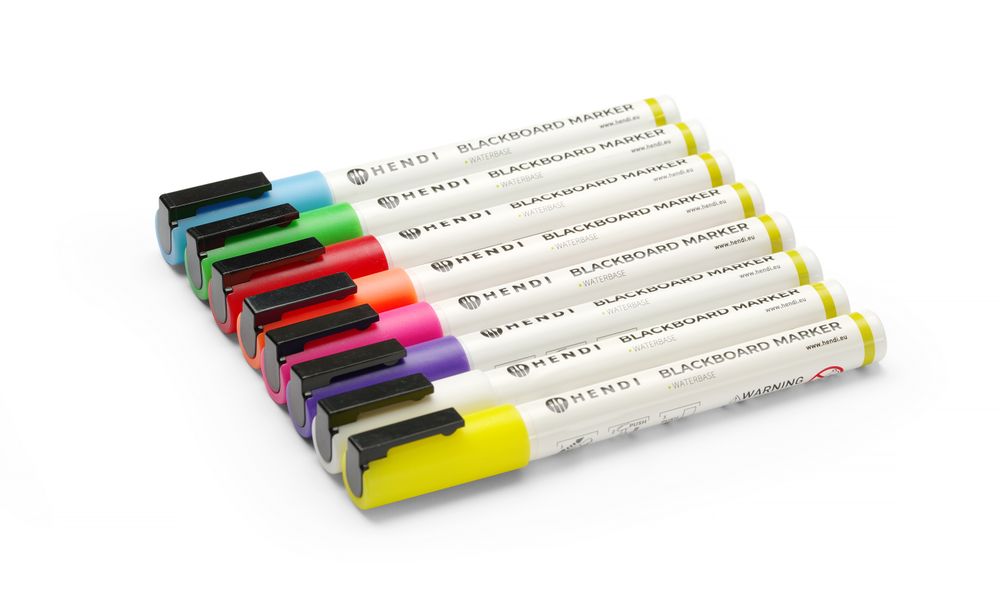 HENDI Kreidemarker 3 mm – 8 Farben