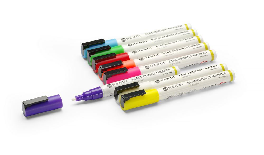 HENDI Kreidemarker 3 mm – 8 Farben